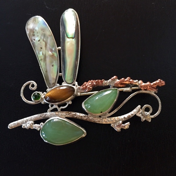 Jewelry - Brooch dragonfly